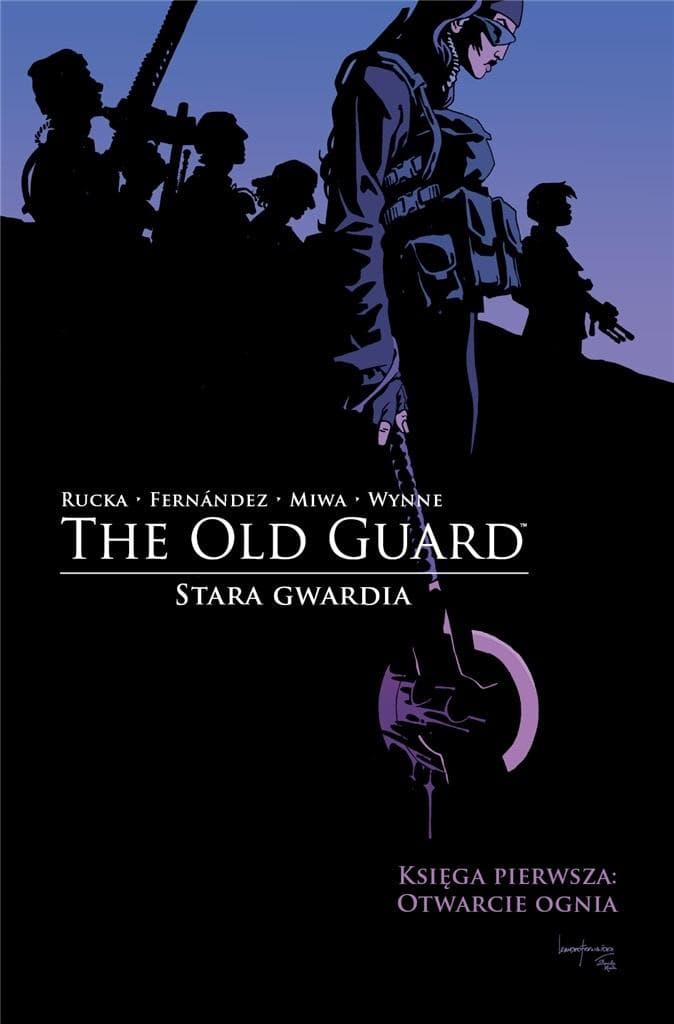 Stara Gwardia. Księga pierwsza Otwarcie ognia Komiks w twardej oprawie Greg Rucka