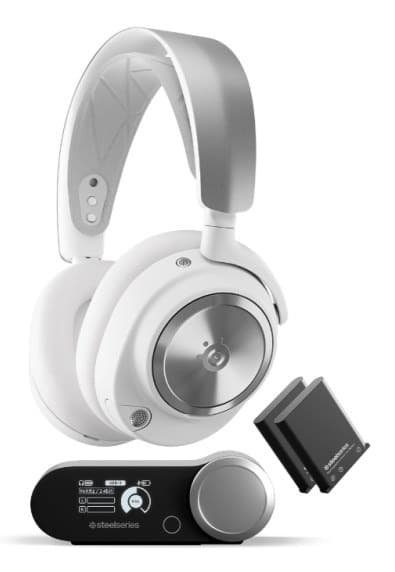 Steelseries 61525 słuchawki przewodowe nauszne gamingowe USB Type-C białe