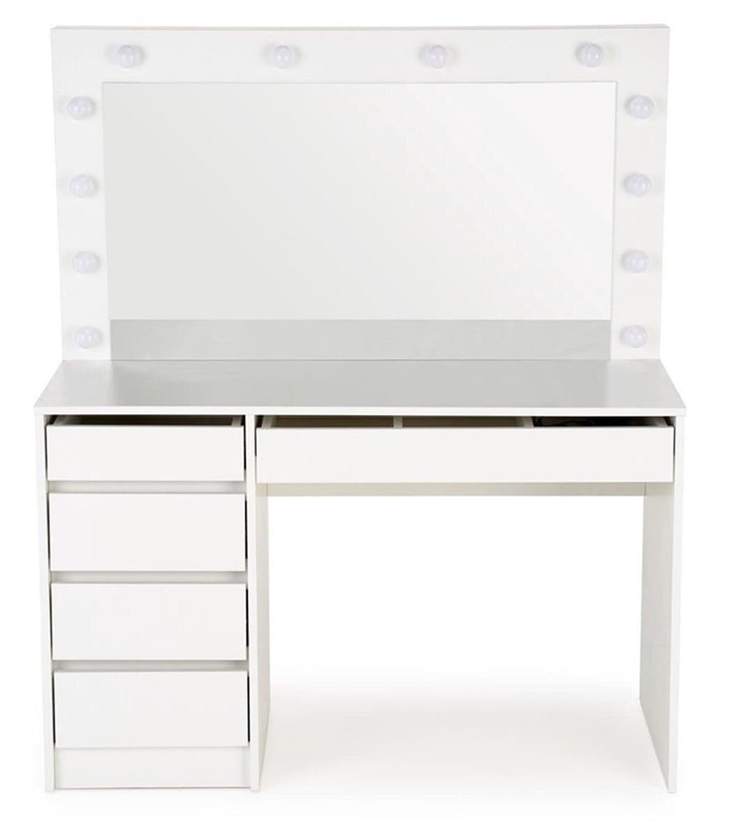 Stół do makijażu Hollywood XL 120x55x140 cm