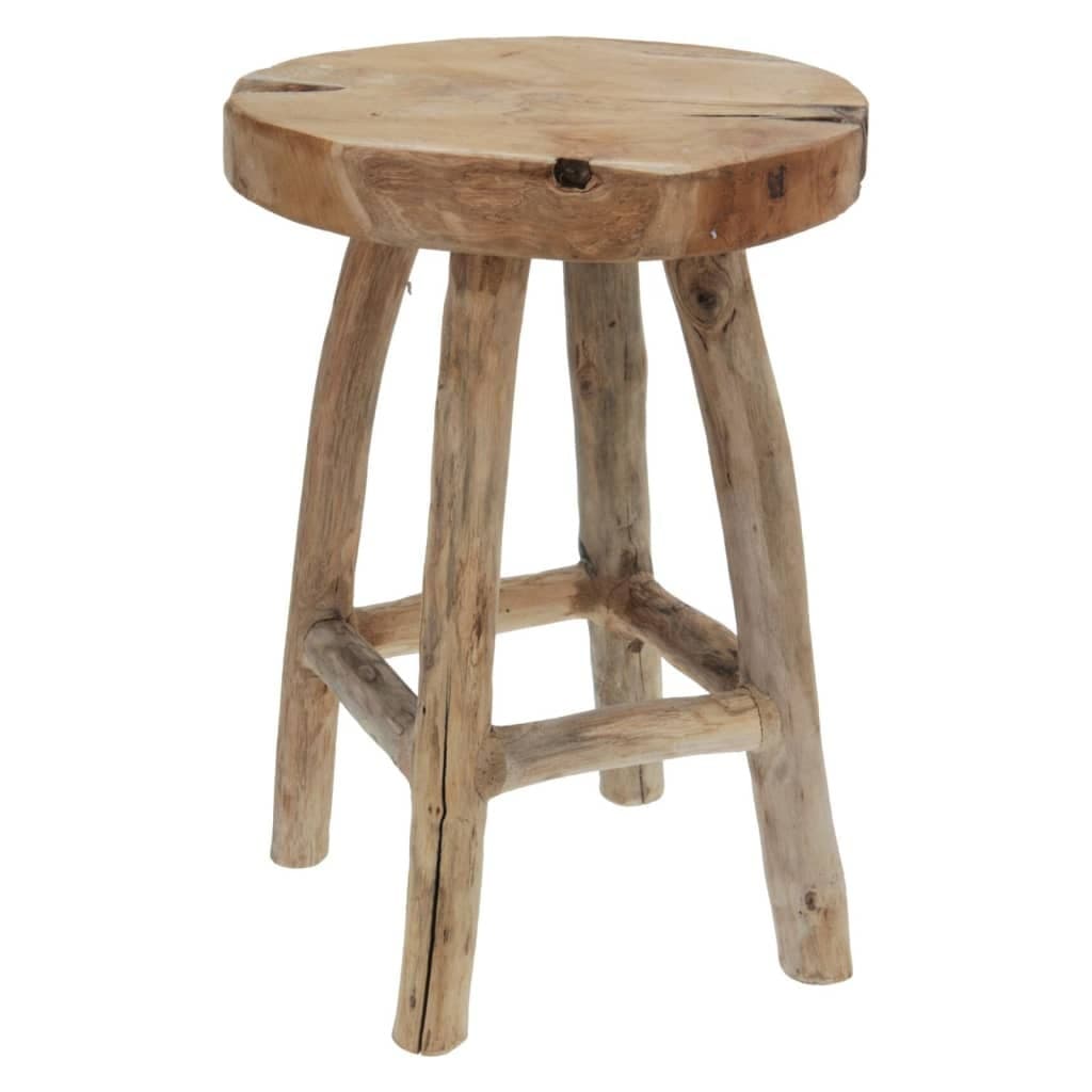Stołek HS-NP16-2 Brązowy 45x45x45cm