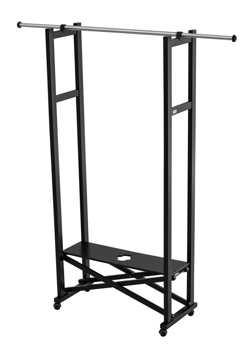 Stojak na ubrania ARREDAMENTI ELIOS czarny 37 x 78 cm