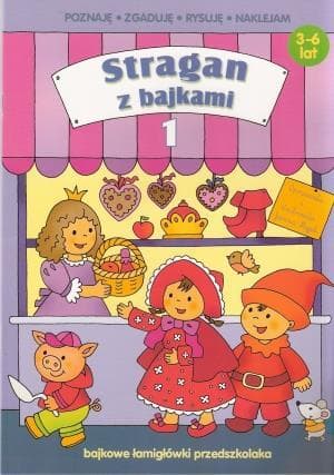 Stragan z bajkami 1 - Joanna Myjak książka dla dzieci 16 stron