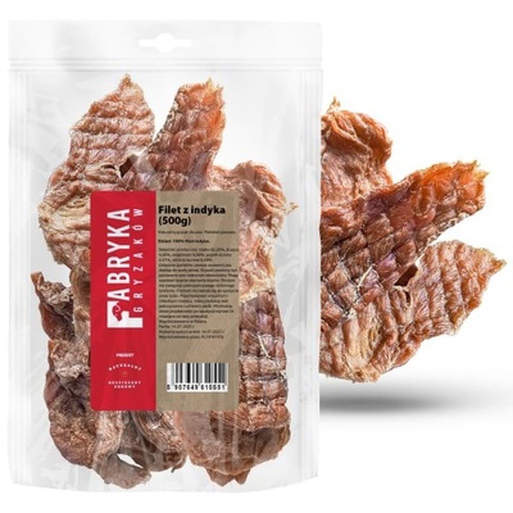 MEAT APPETIT, ŁAGODNE STRIPSY Z FILETA Z INDYKA 500G