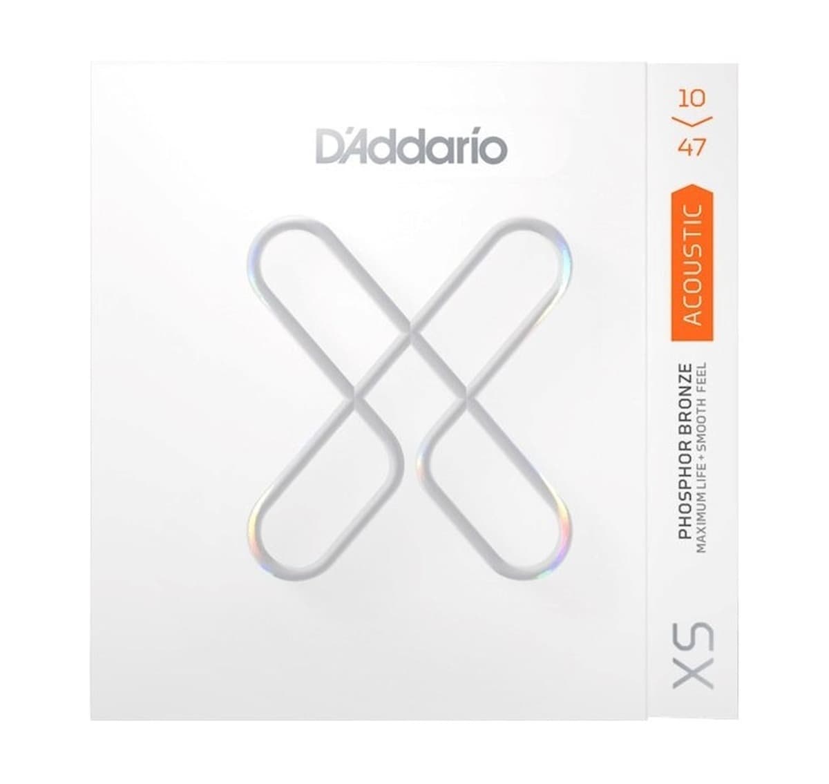 Struny do gitary akustycznej D'Addario XSAPB1047 Super Lekkie 6 sztuk