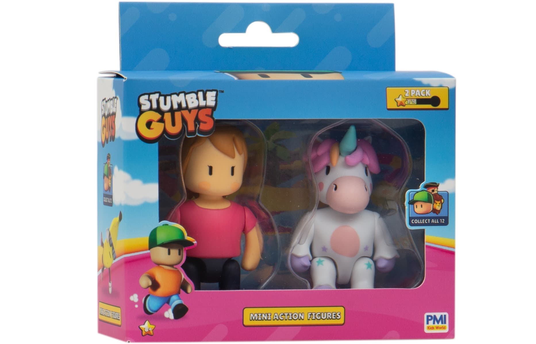 Figurki Stumble Guys akcji Ms. Stumble Sprinkles 2 szt