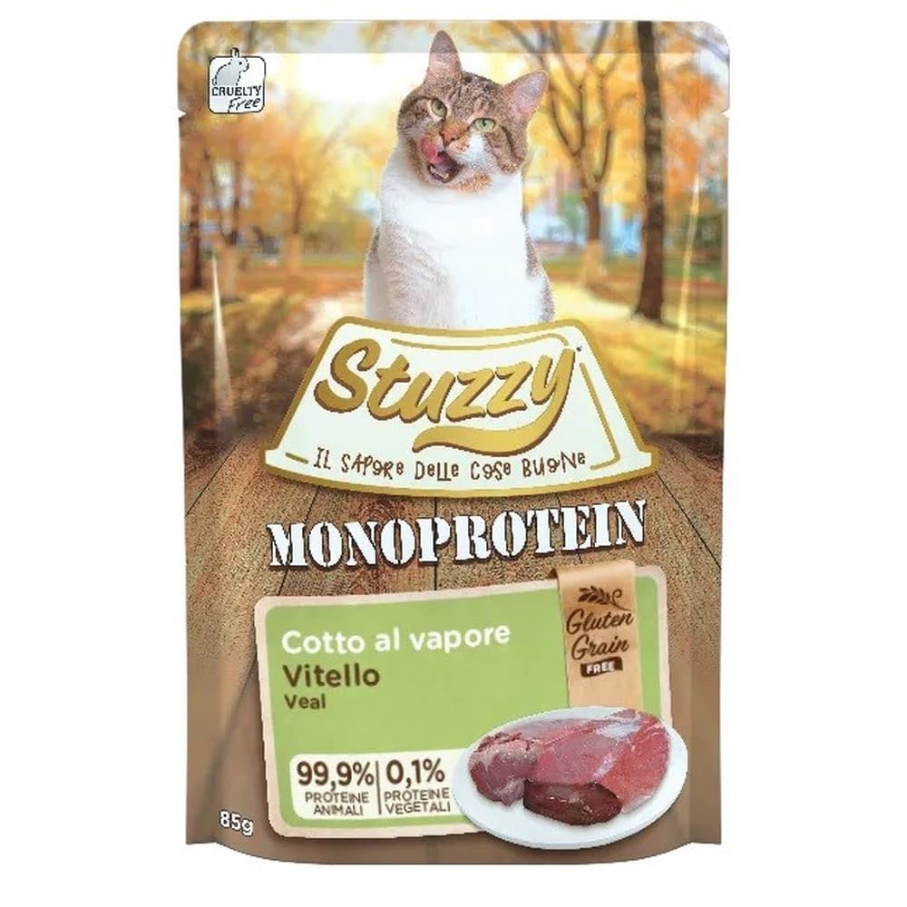 Stuzzy Monoprotein Cielęcina dla Kota 85g