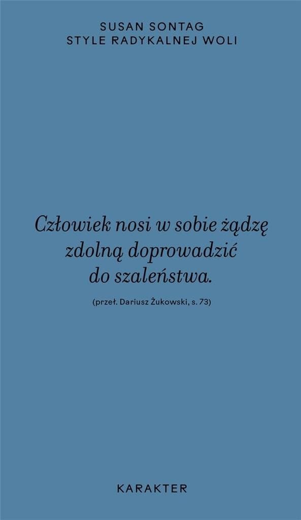 Style radykalnej woli wyd. 2