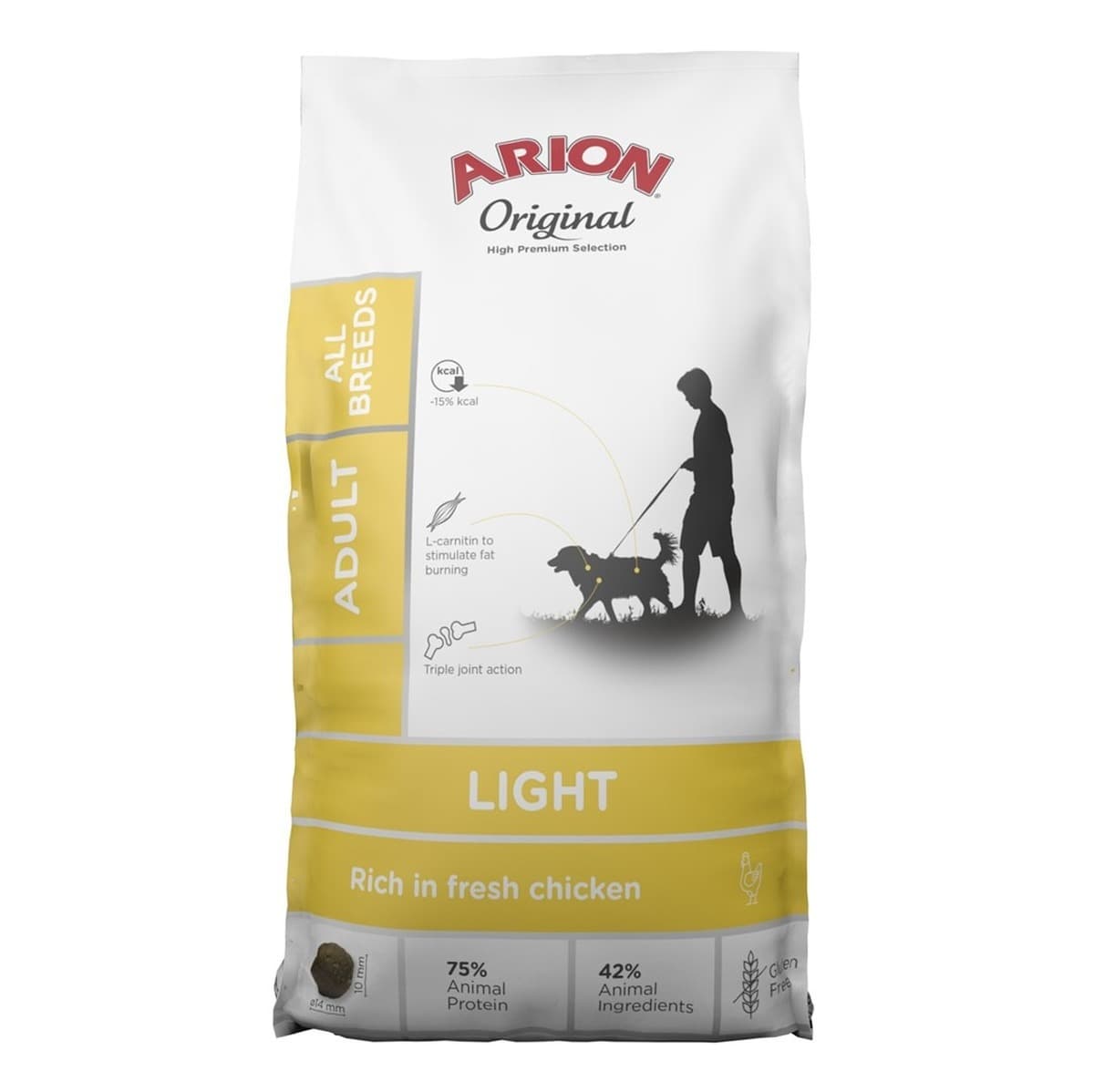Sucha karma dla psa Arion Original All Breed Light 12 kg