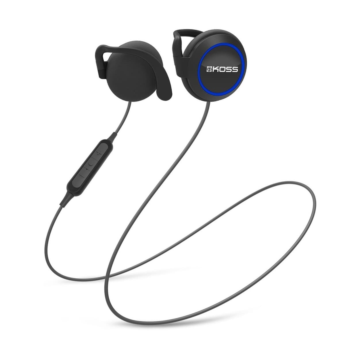 Słuchawki bezprzewodowe Koss BT221i nauszne Bluetooth 4.2 niebieskie do sportu