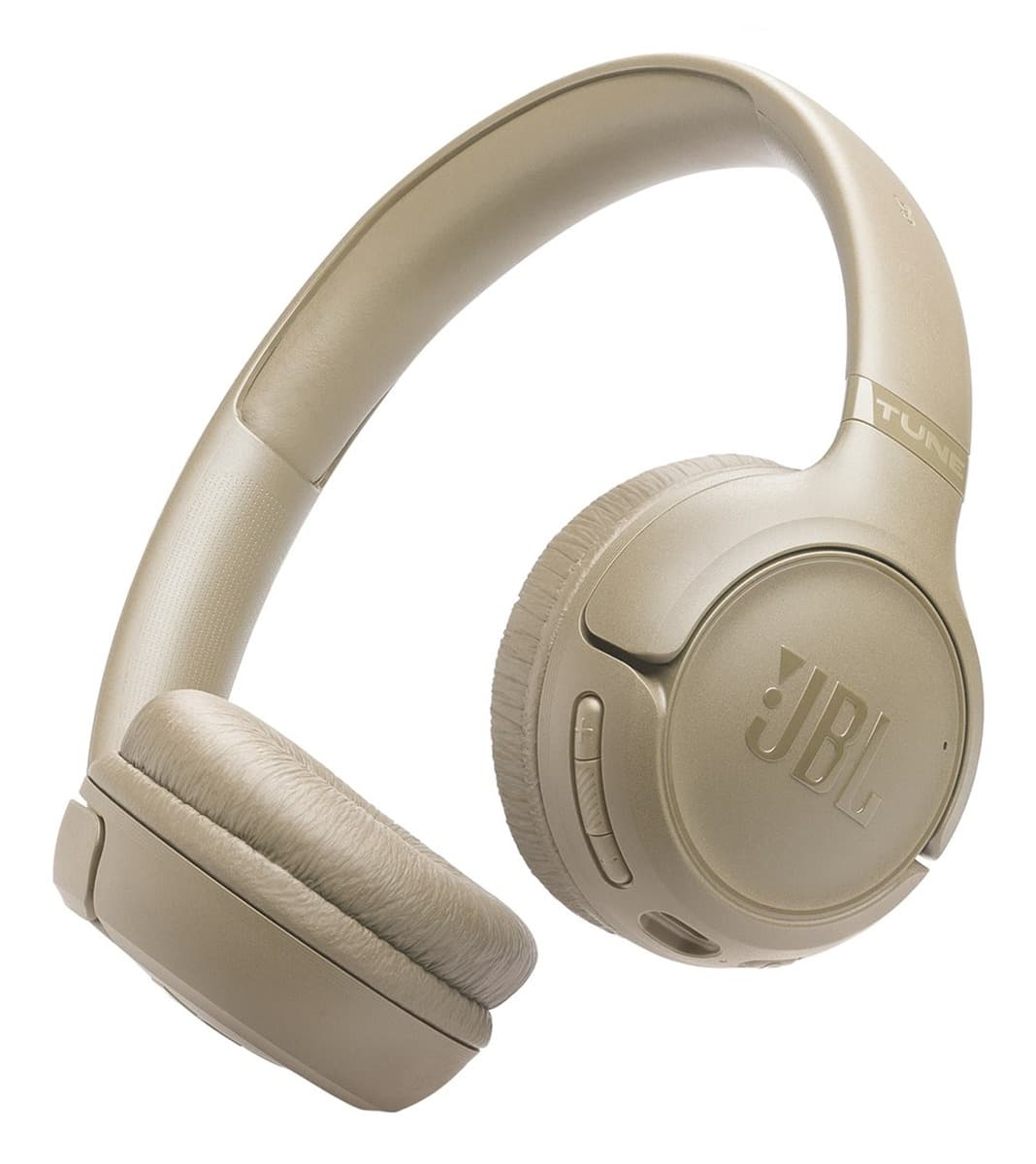 Słuchawki nauszne bezprzewodowe Bluetooth beżowe 76h