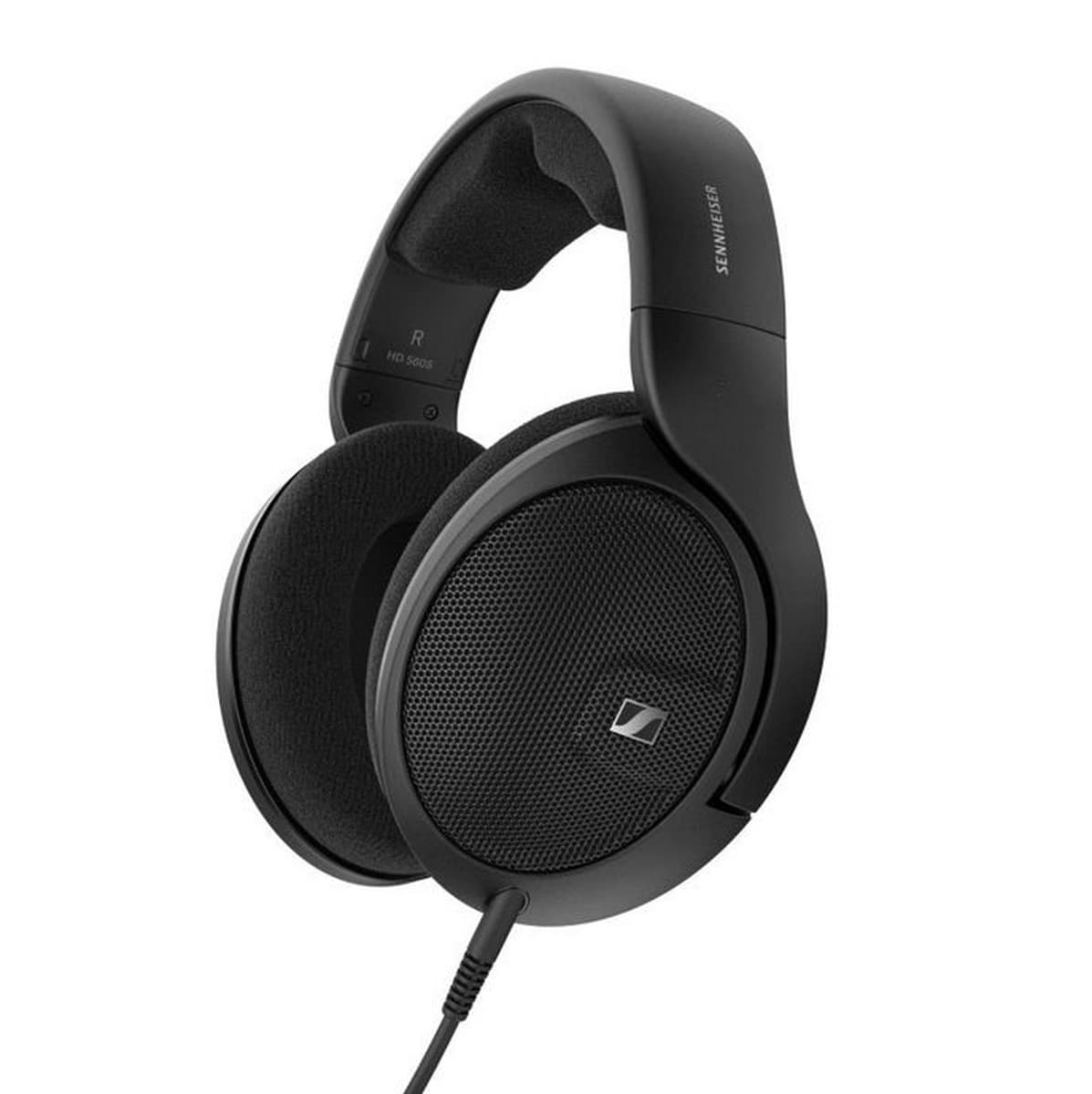 Słuchawki nauszne Sennheiser HD 560s z kablem 3,5 mm - czarne