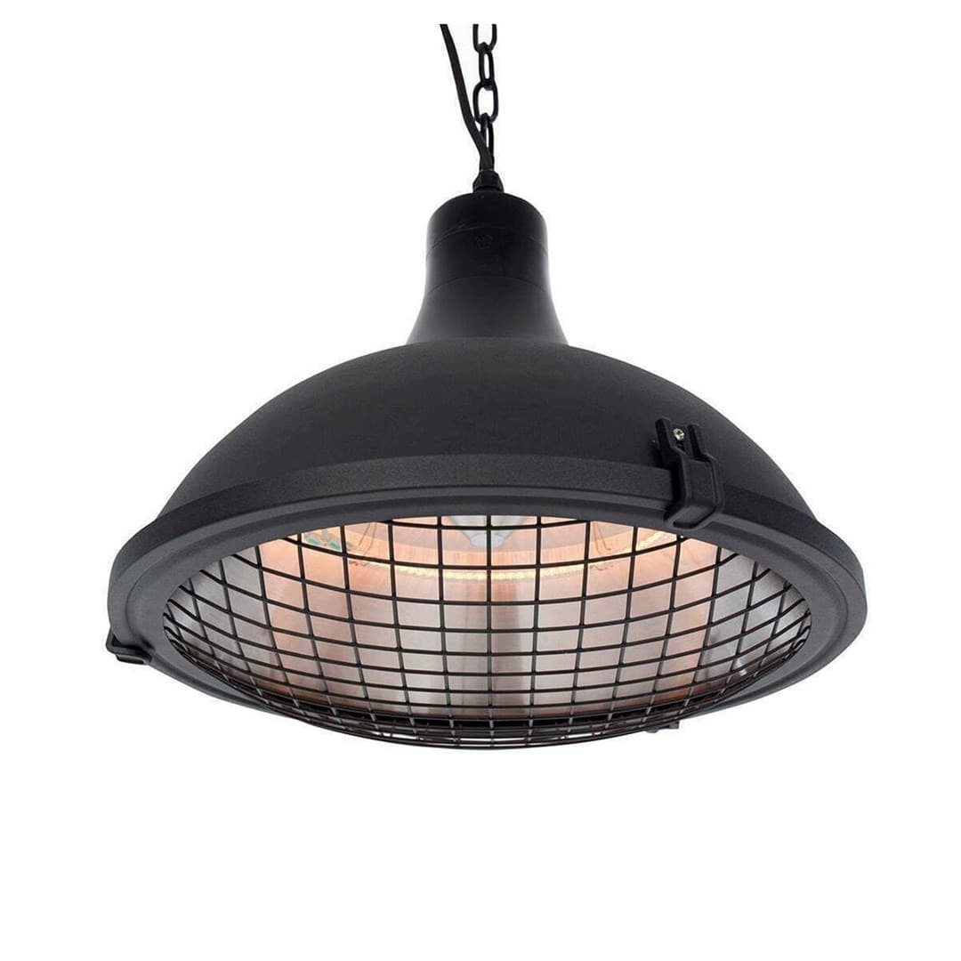 Sunred IND-2100H - Czarny grzejnik sufitowy o mocy 2100 W