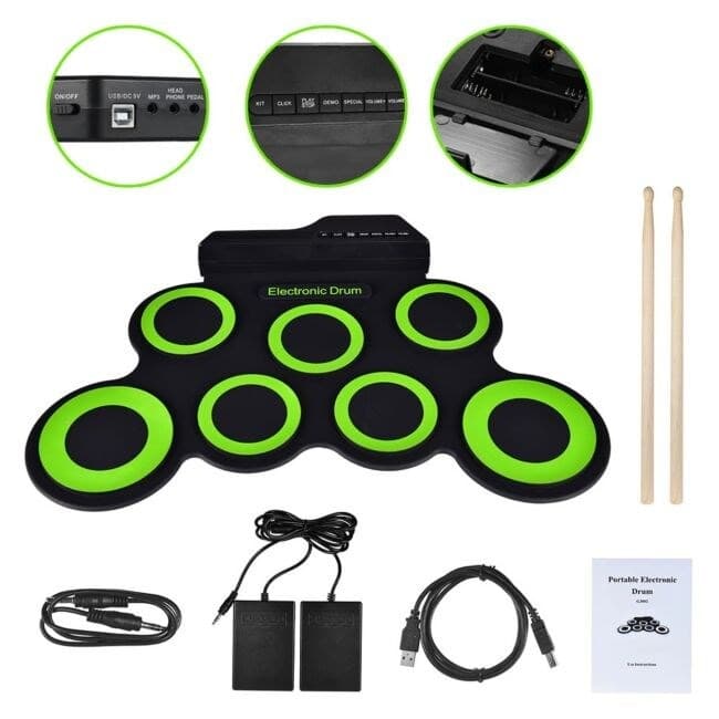 SUPRIMO Roll Up Drum Pad - zwijana perkusja elektroniczna