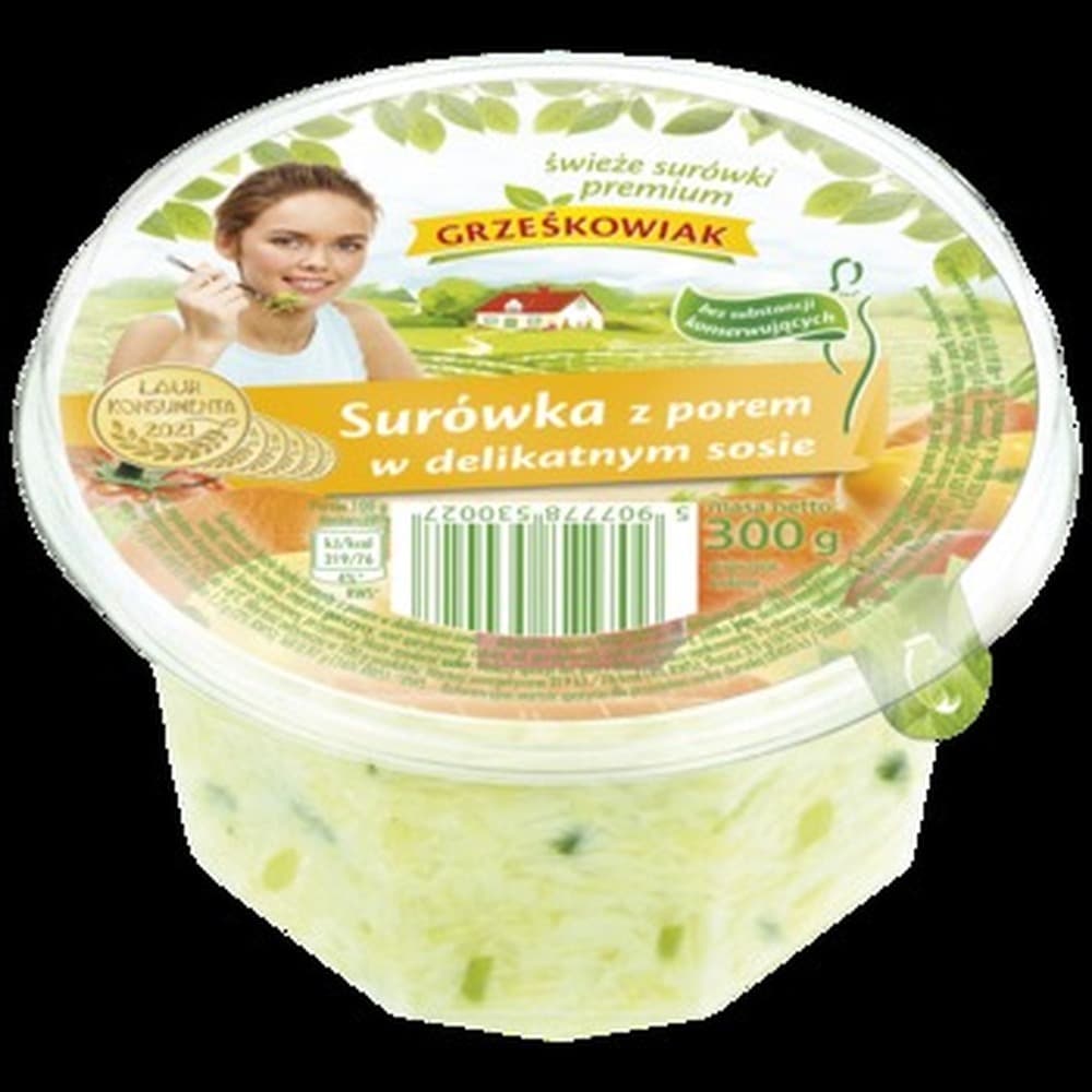 Surówka z porem w delikatnym sosie Grześ 300g