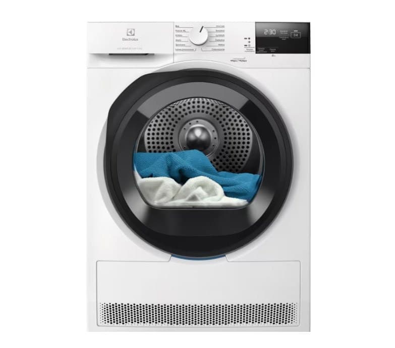 Suszarka Electrolux wolnostojąca biała na pranie