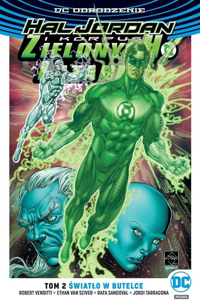 Światło w Butelce Hal Jordan i Korpus Zielonych Latarni Tom 2 - komiks