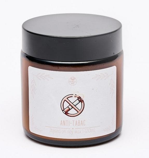 Świeca zapachowa neutralizująca dym tytoniowy 120 ml