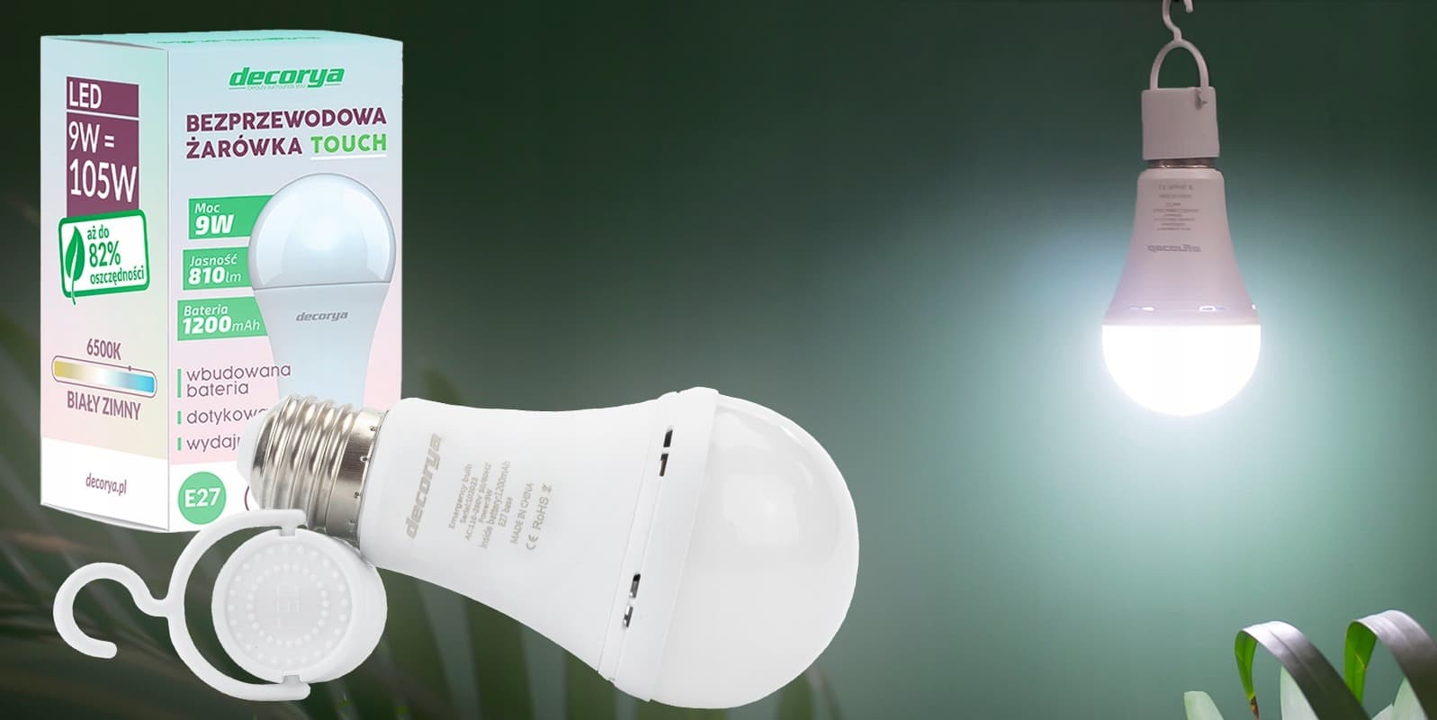 Świetlówka LED Emergency 18W z funkcją awaryjną