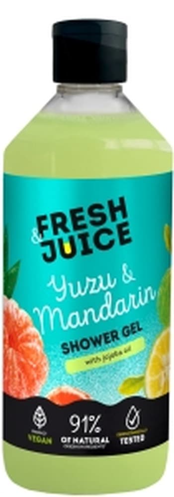Świeży sok z owoców Yuzu i Mandarynki 473 ml
