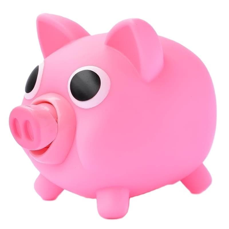 Różowa interaktywna skarbonka świnka Jiggy Bank