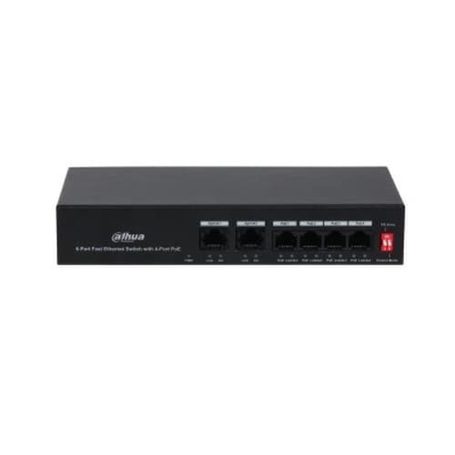 Dahua Switch Sieciowy 6-portowy 4xPoE 36W