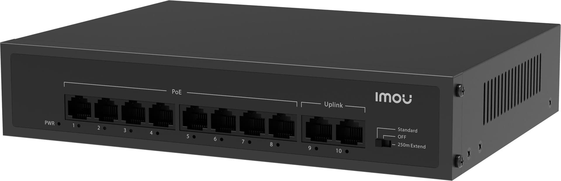 Switch Imou SF110P 10-portowy 8x PoE 2x Uplink