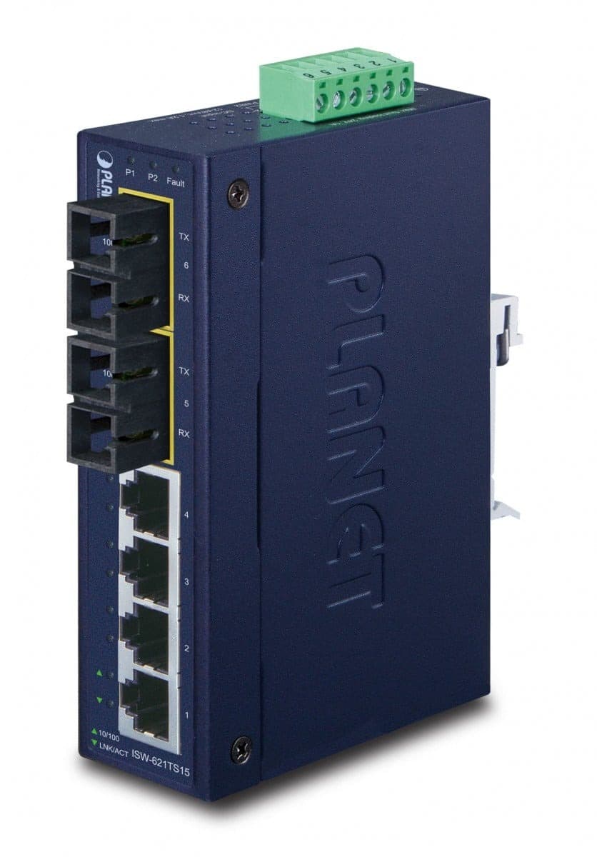 Switch PLANET ISW-621TS15 - 4 porty