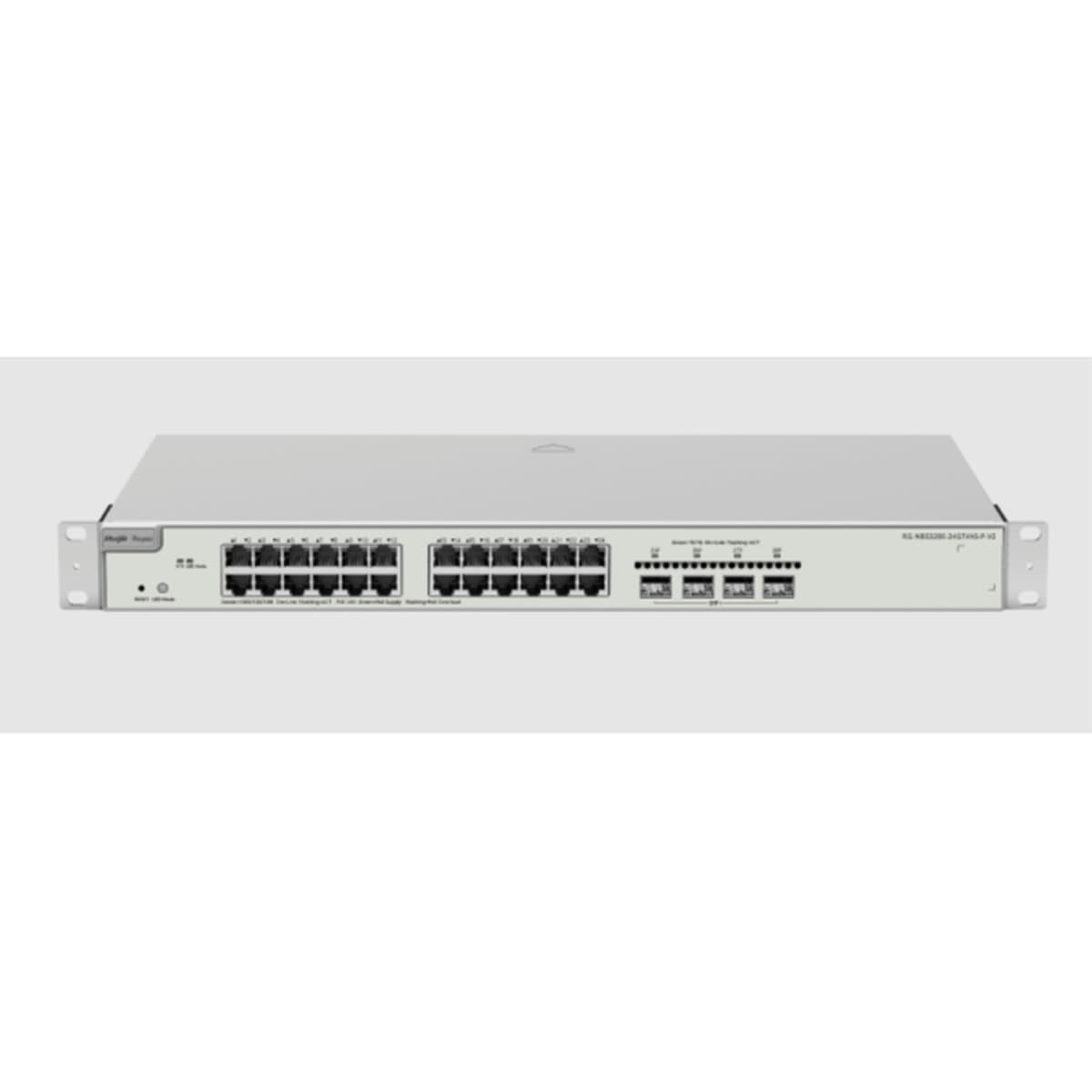 Switch PoE 24-portowy 10GbE SFP+ Reyee RG-NBS3200-24GT4XS-P-V2