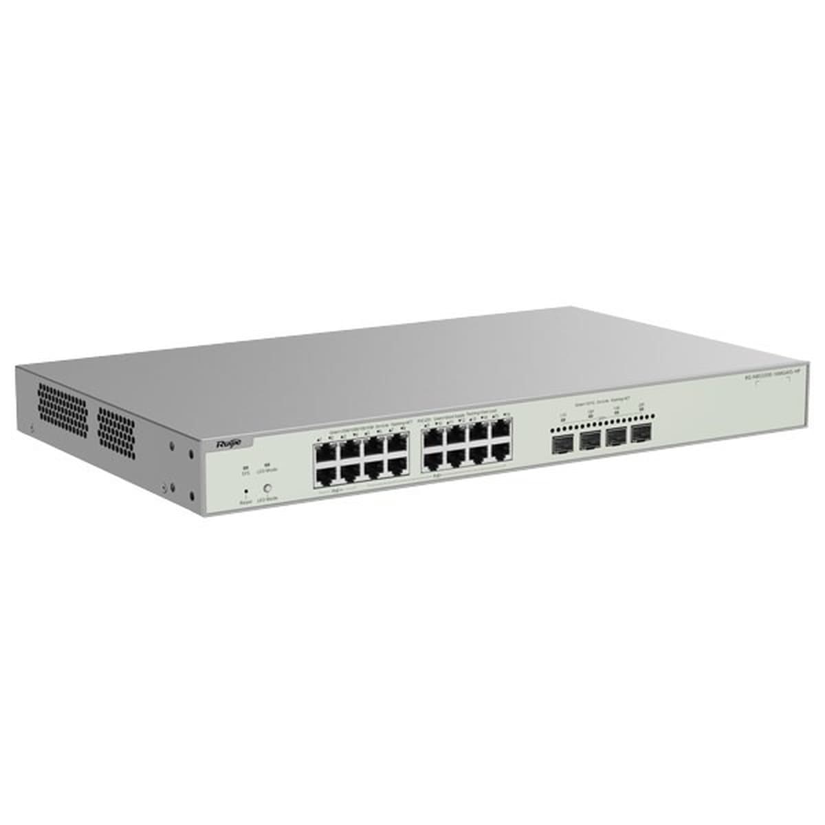 Switch PoE Ruijie RG-NBS3300-16MG4XS-HP 16 portów Gigabit + 4x SFP+