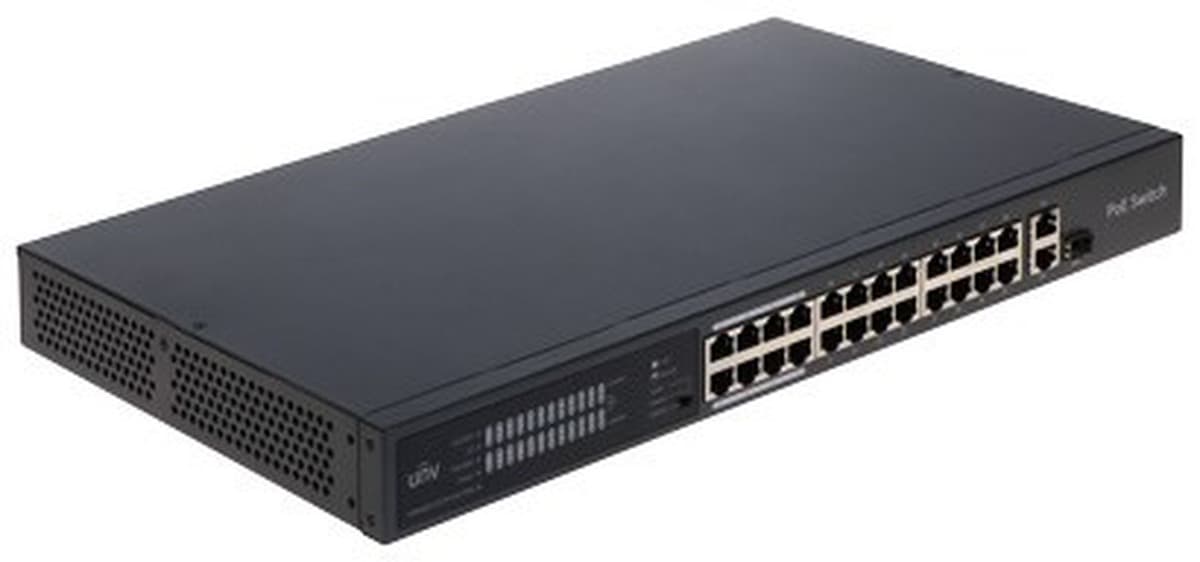 Switch PoE Uniview NSW2020-24T1GT1GC-POE-IN, 24-portowy SFP