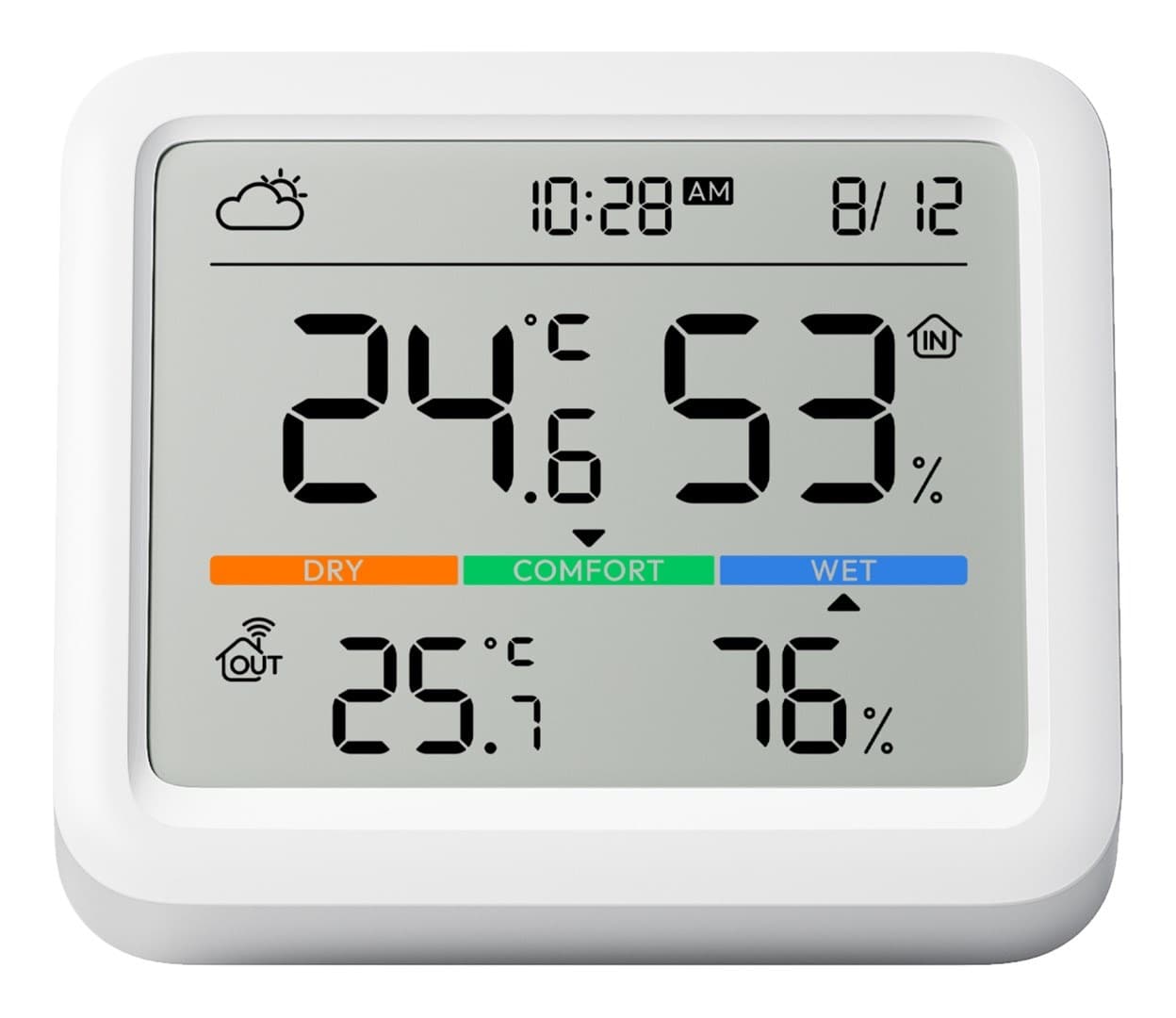 SwitchBot Meter Pro Biały LCD Czujnik Temperatury i Wilgotności