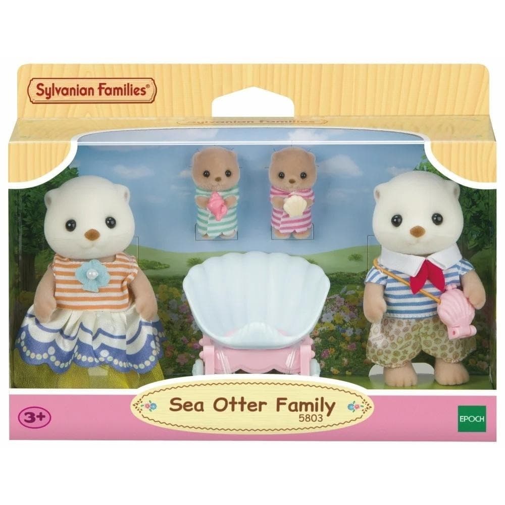 Sylvanian Families Rodzina Wydr Morskich figurki, 4 sztuki