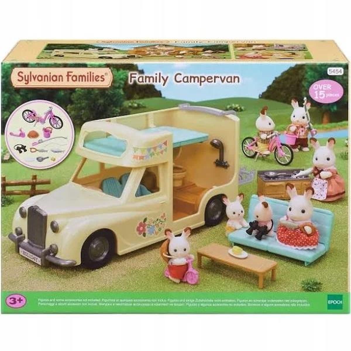 Sylvanian Families Samochód kempingowy z akcesoriami