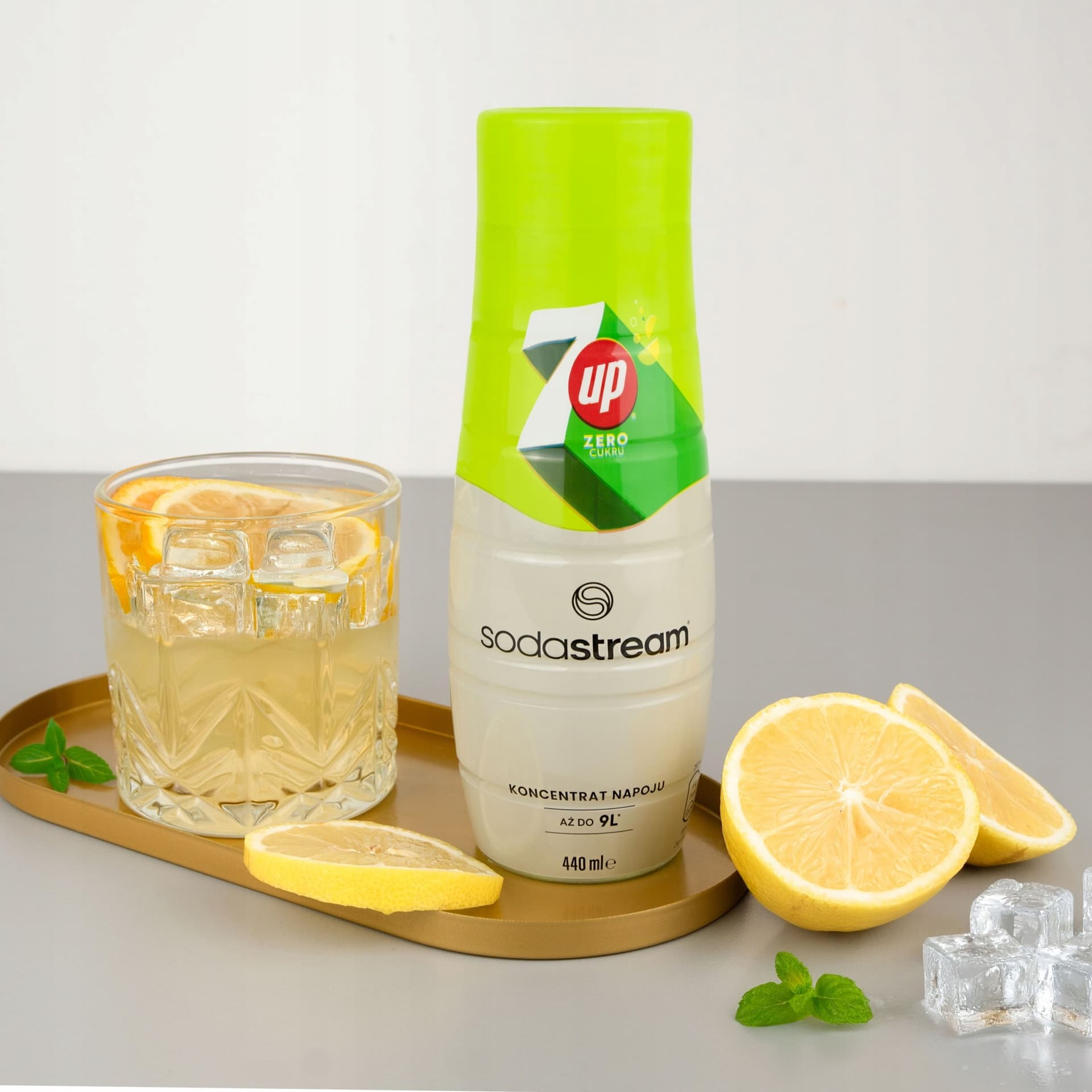 Syrop SodaStream 7 UP Zero Cukru 440 ml