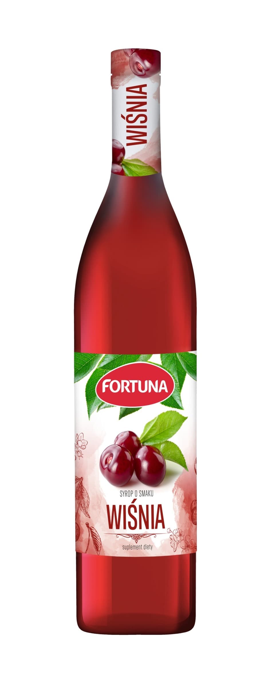 Fortuna Syrop o smaku wiśniowym 440 ml
