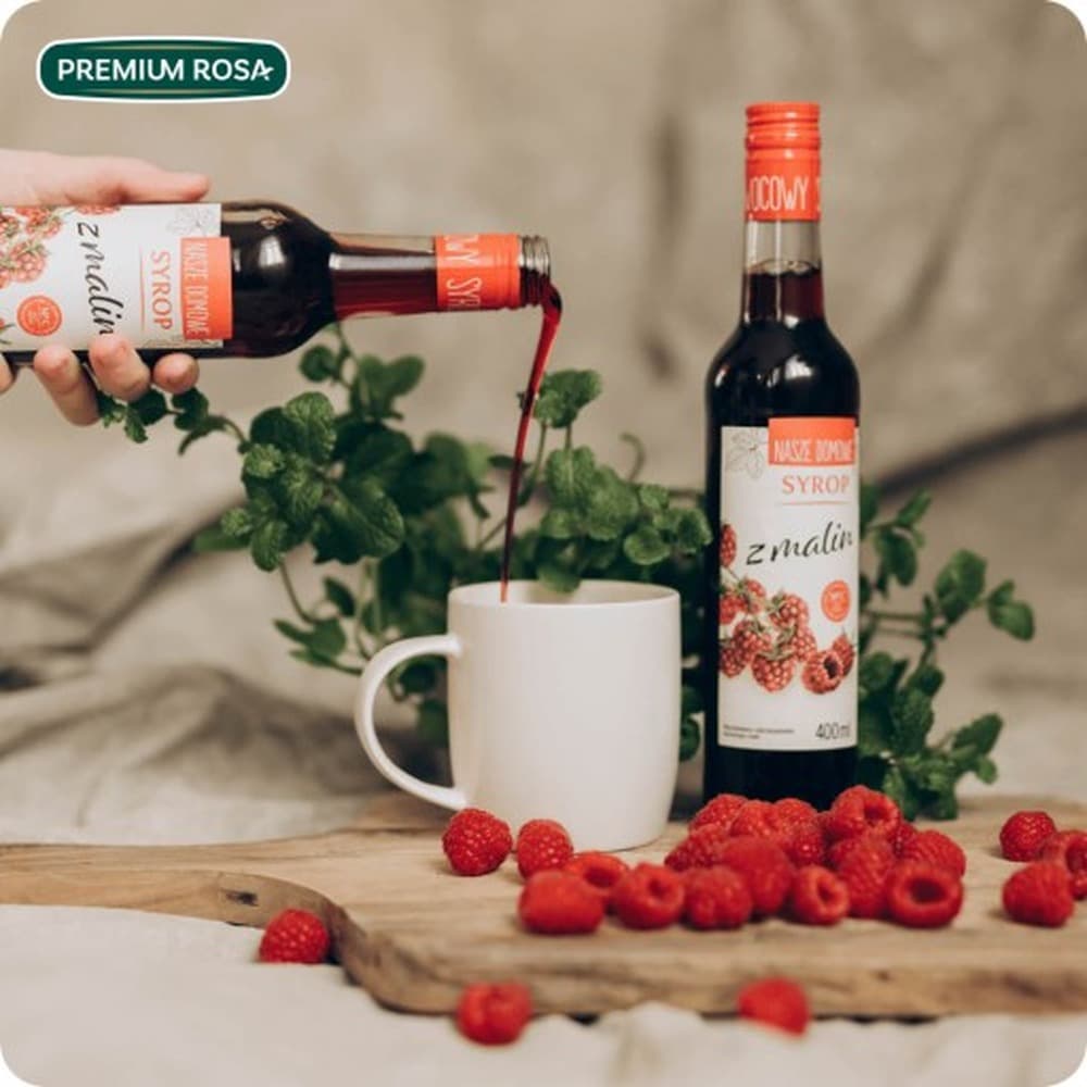 Nasze Domowe Syrop z malin 400 ml