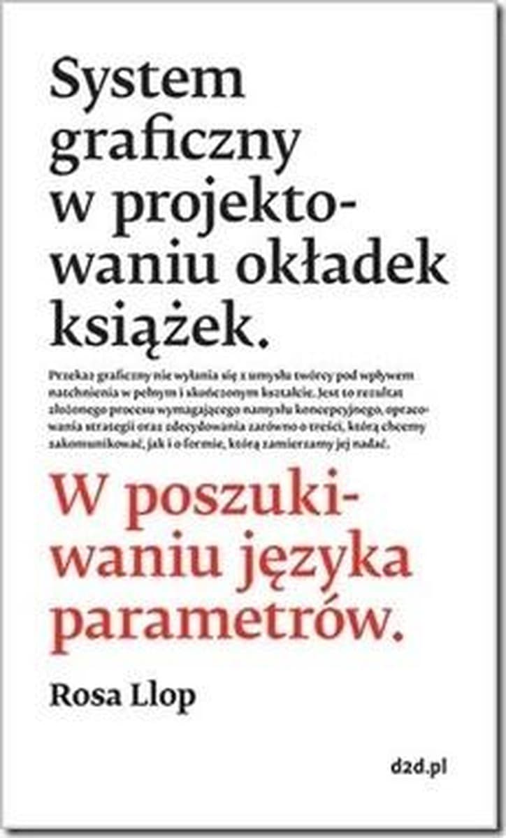 System graficzny w projektowaniu okładek książek
