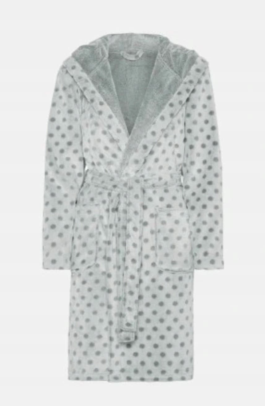 Szlafrok damski romantic dots M
