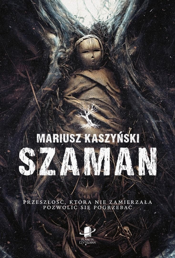 Szaman - Mariusz Kaszyński kryminał 368 stron