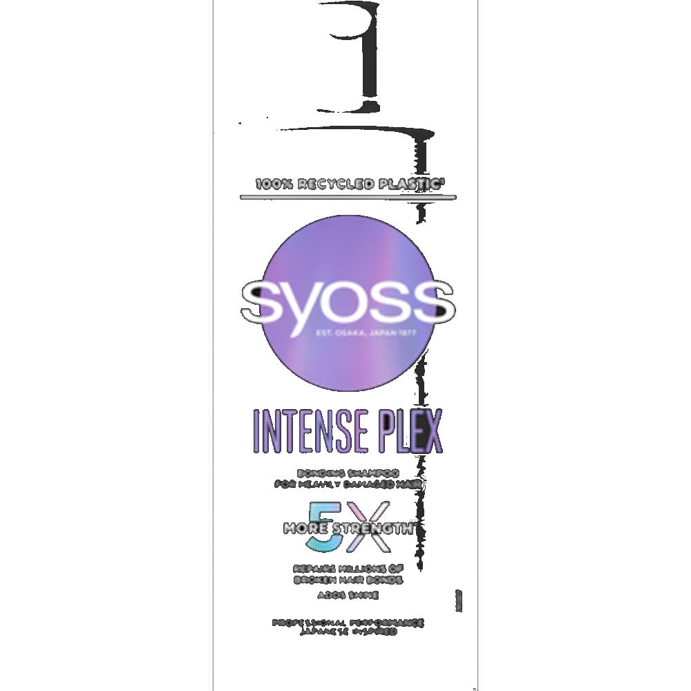 Szampon odbudowujący do włosów zniszczonych Syoss Intense Plex 440 ml