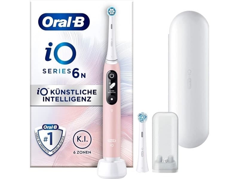 Szczoteczka elektryczna Oral-B iO Series 6 w kolorze różowego piasku