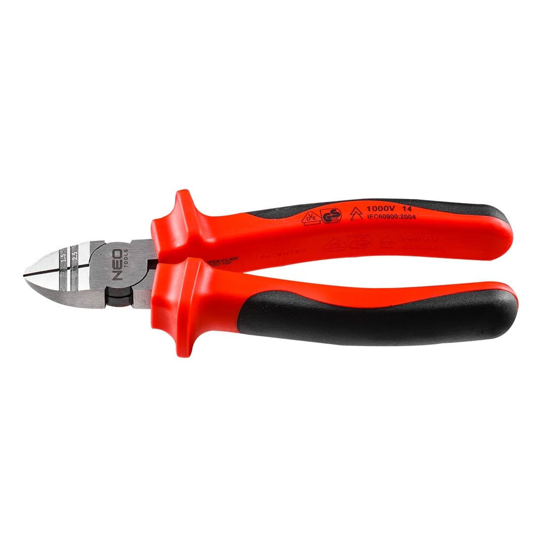 Szczypce boczne izolowane 160 mm do 1000V NEO