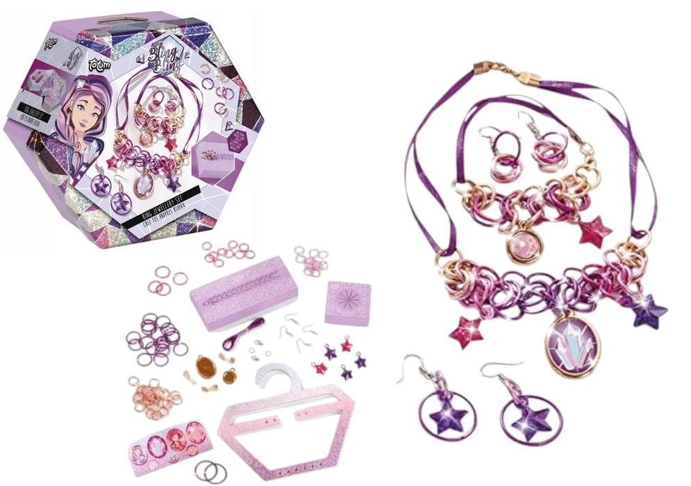 Szkatułka na biżuterię Totum Bling Bling rozkładana