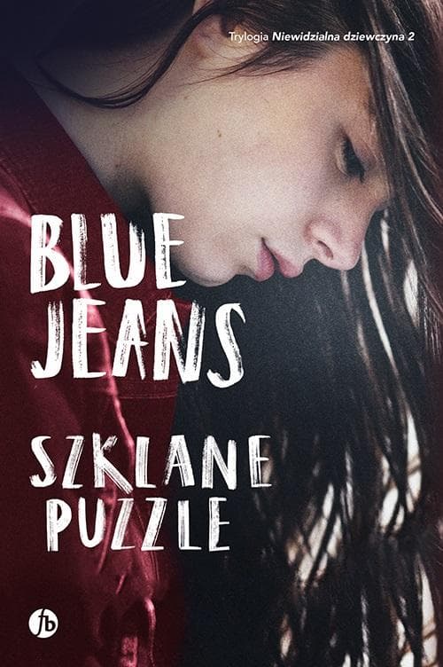 Szklane puzzle z motywem Blue Jeans