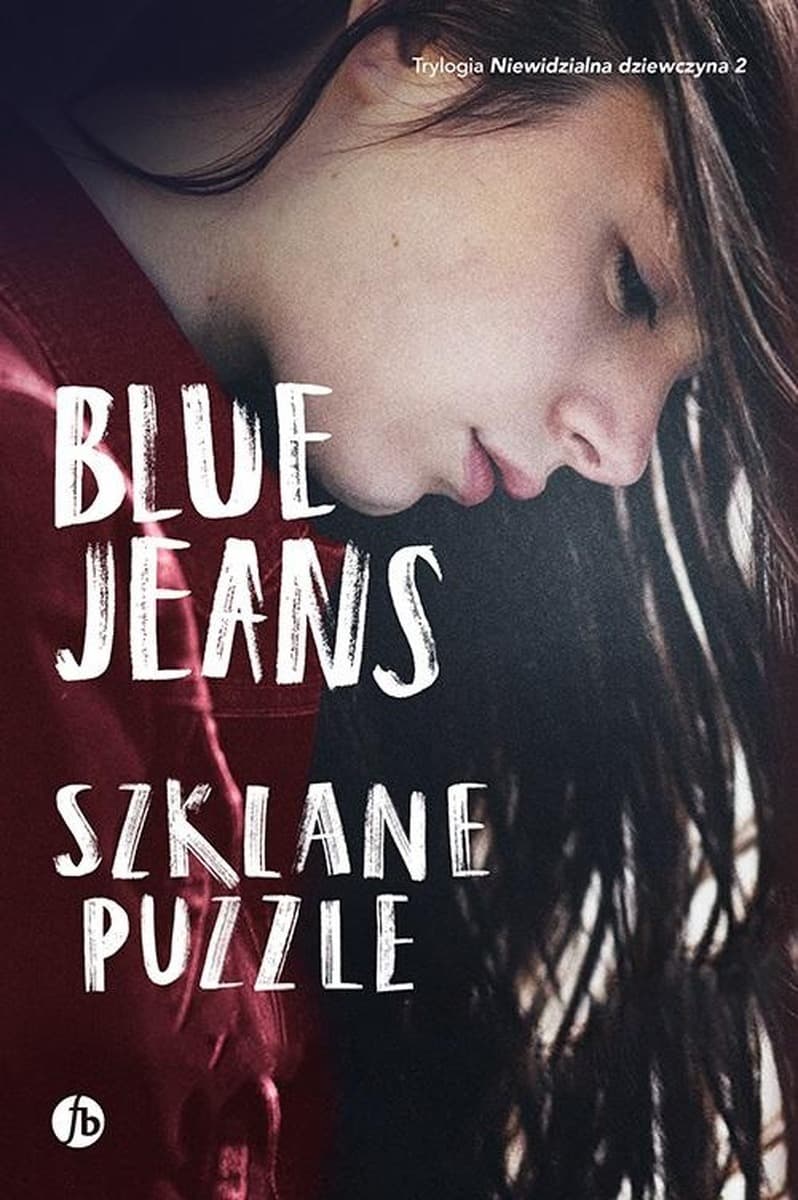 Szklane puzzle z motywem Blue Jeans