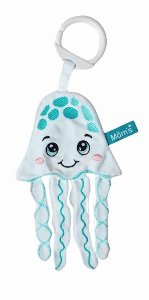 Szmatka zawieszka Meduza szeleszcząca dla niemowląt Mom's Care
