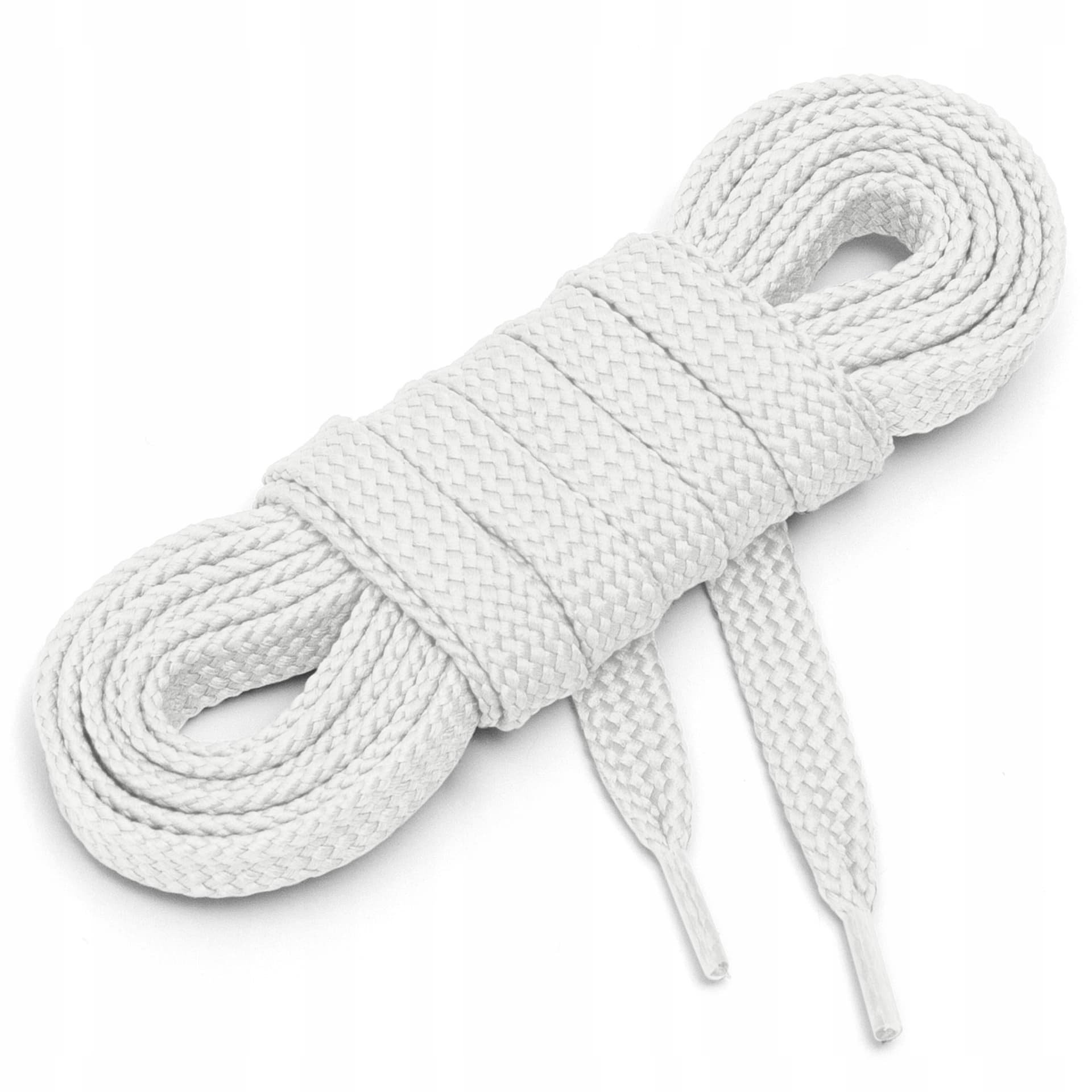 Coccine Sznurowadła Blister Laces 100 cm białe płaskie