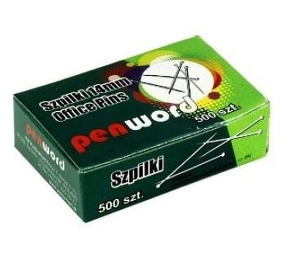 Szpilki stalowe 14 mm do drewna 10 x 500 sztuk