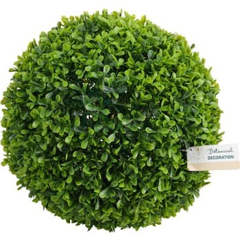 Sztuczny bukszpan kula zielony wysokość 30 cm premium