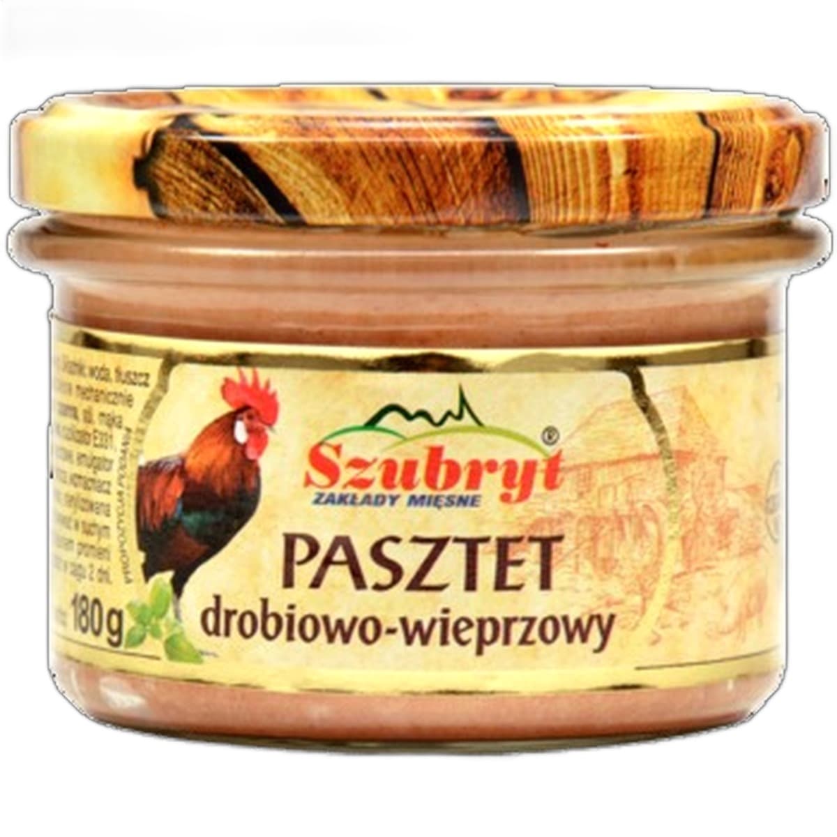 Szubryt Pasztet drobiowo-wieprzowy 180 g
